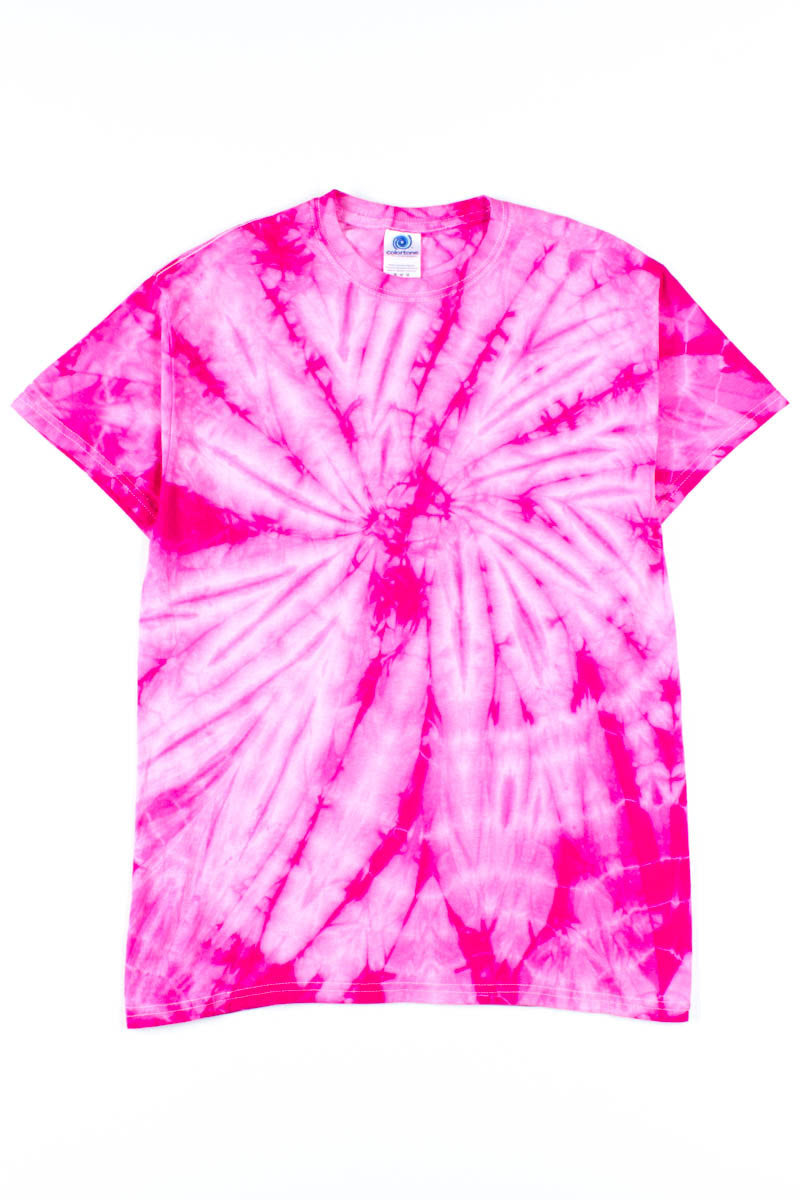 Fuchsia Tie Dye Shirt