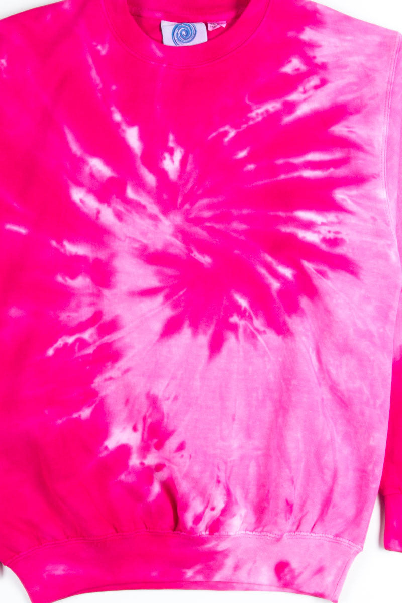 Pink Tie Dye Sweatshirt
