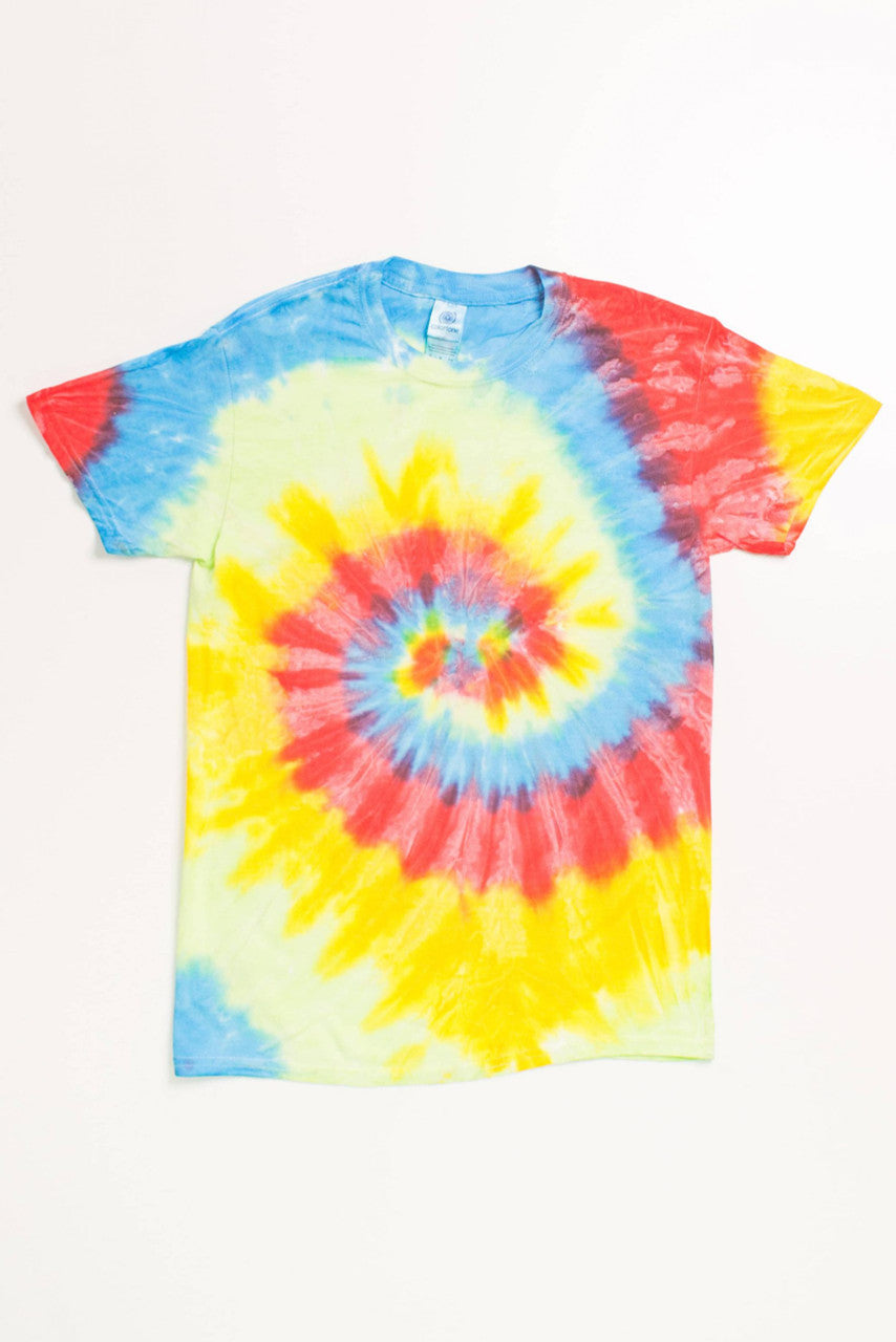 Neon Spring Swirl Tie Dye Shirt