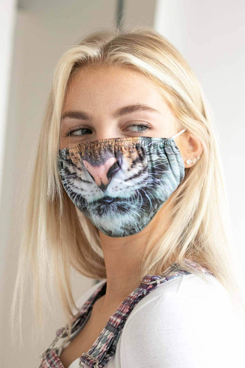 Tiger Face Mask