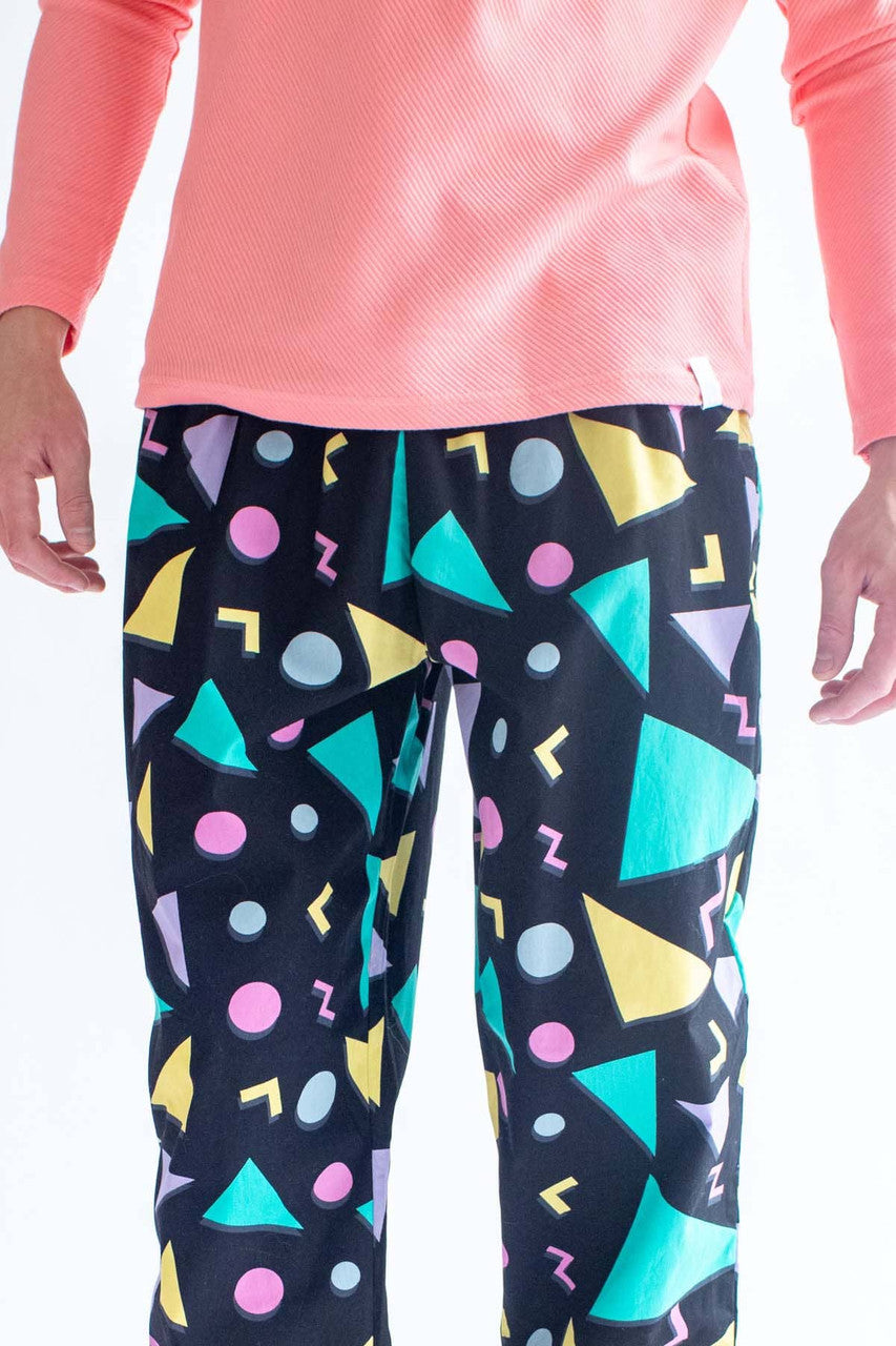 Triangle Confetti 80s Pants
