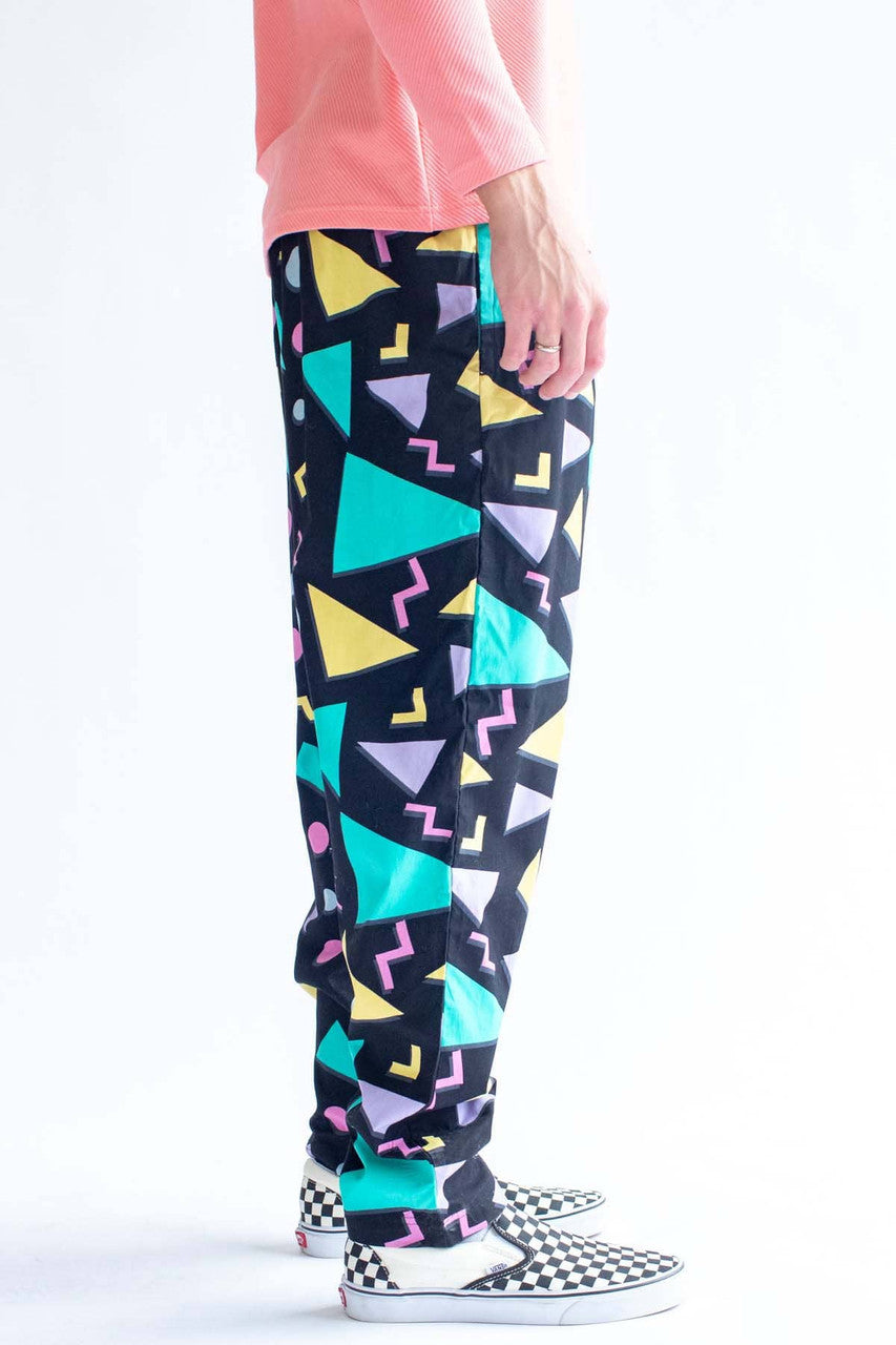 Triangle Confetti 80s Pants