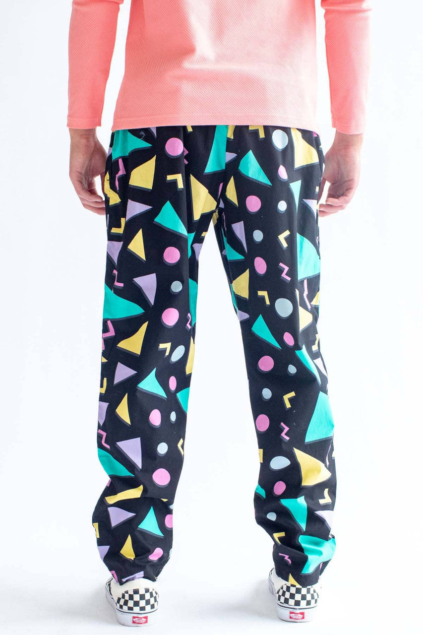 Triangle Confetti 80s Pants