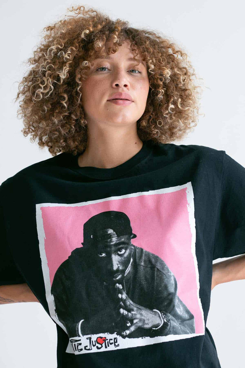 2pac Tupac Poetic Justice 愛するということ TシャツM 2Pac Tupac Poetic Justice Men's T- Shirt S/M Brown Rap Movie