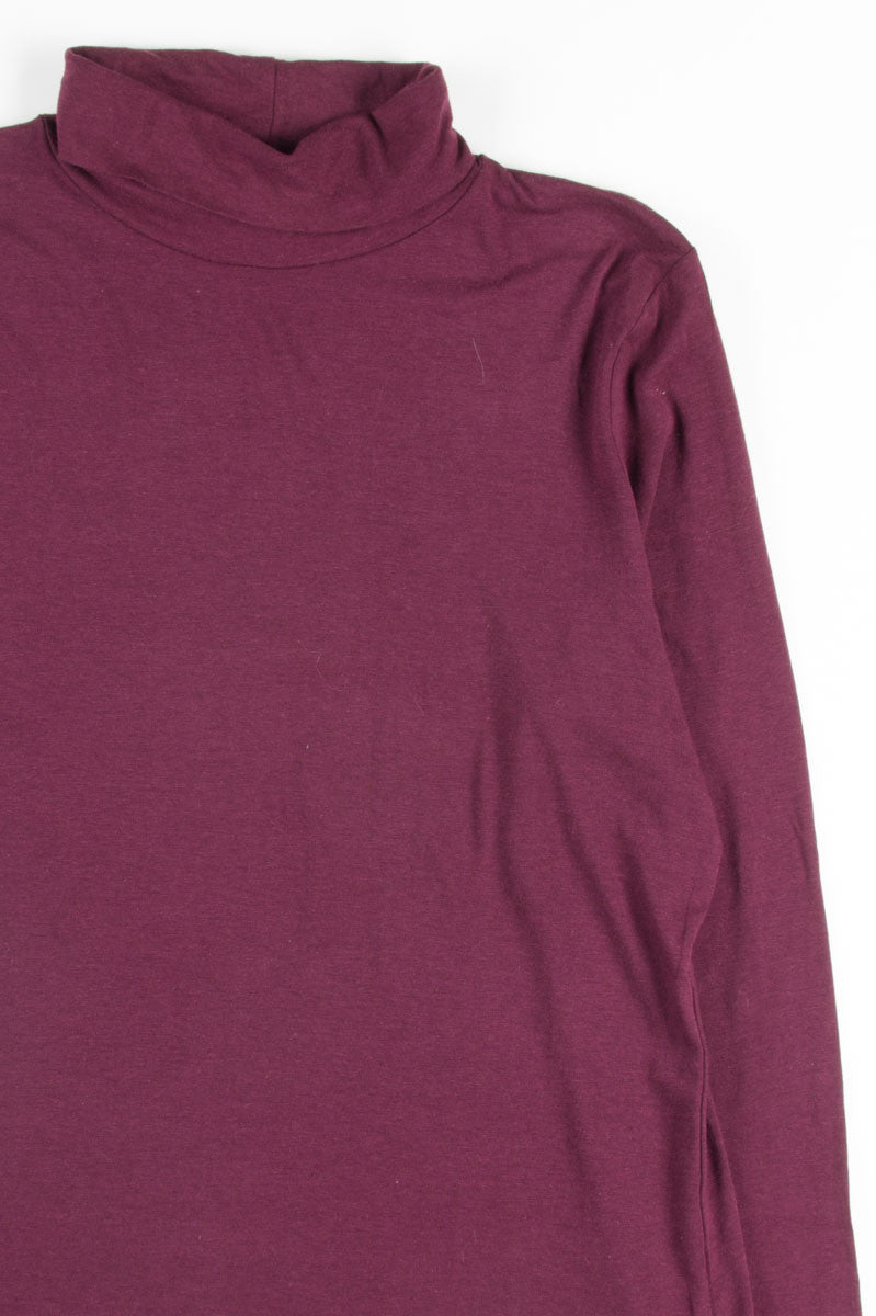 Burgundy Turtleneck