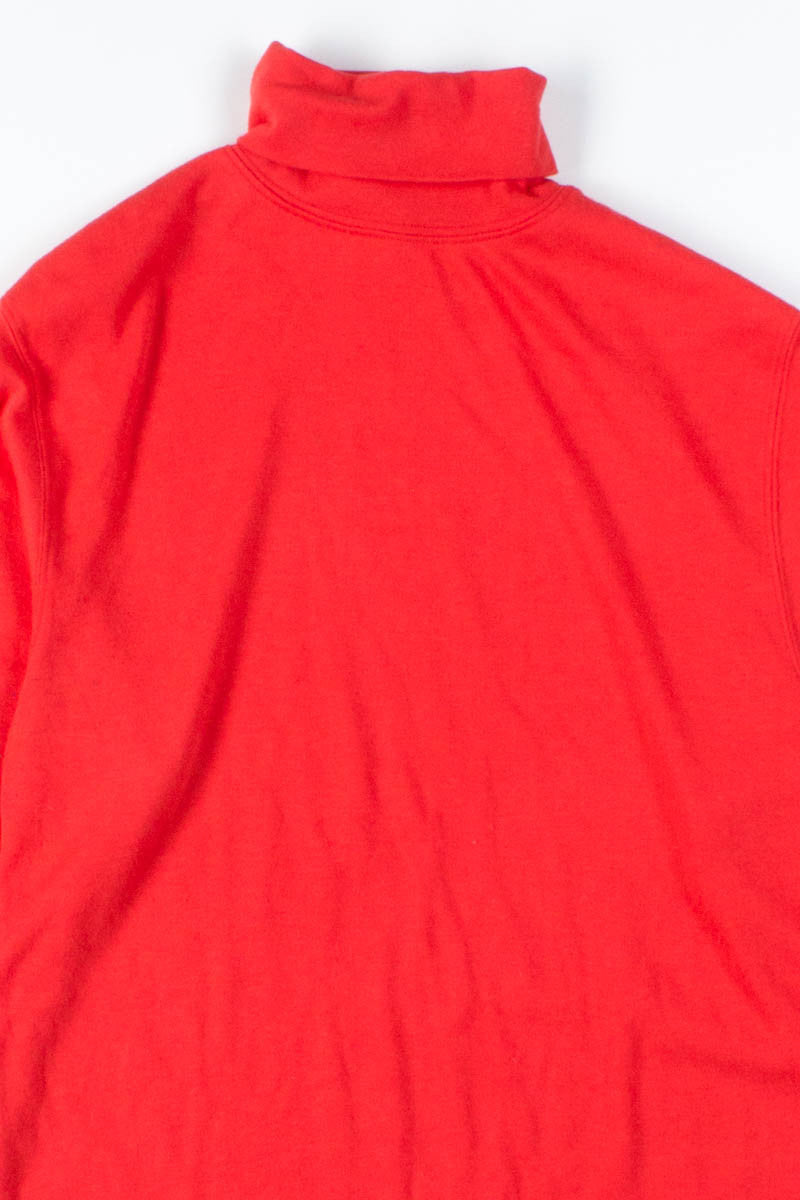 Red Vintage Turtleneck