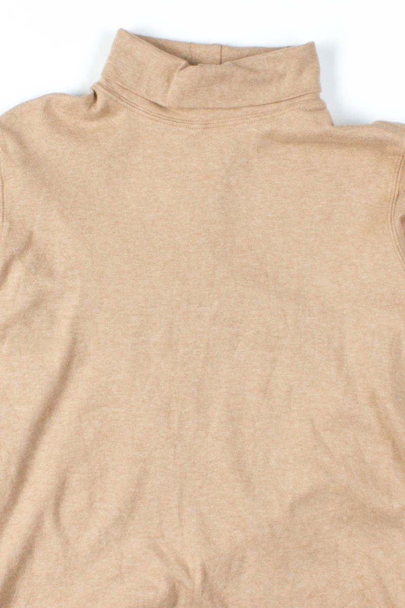 Tan Turtleneck