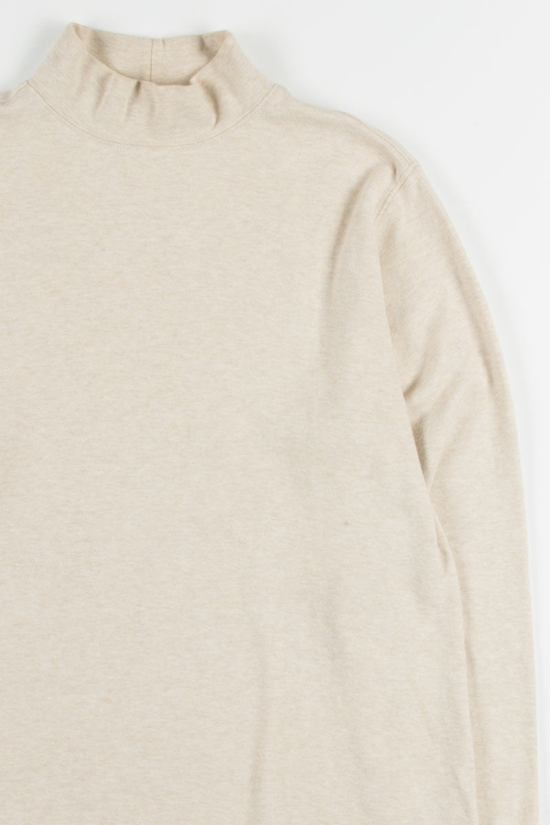 Beige Turtleneck