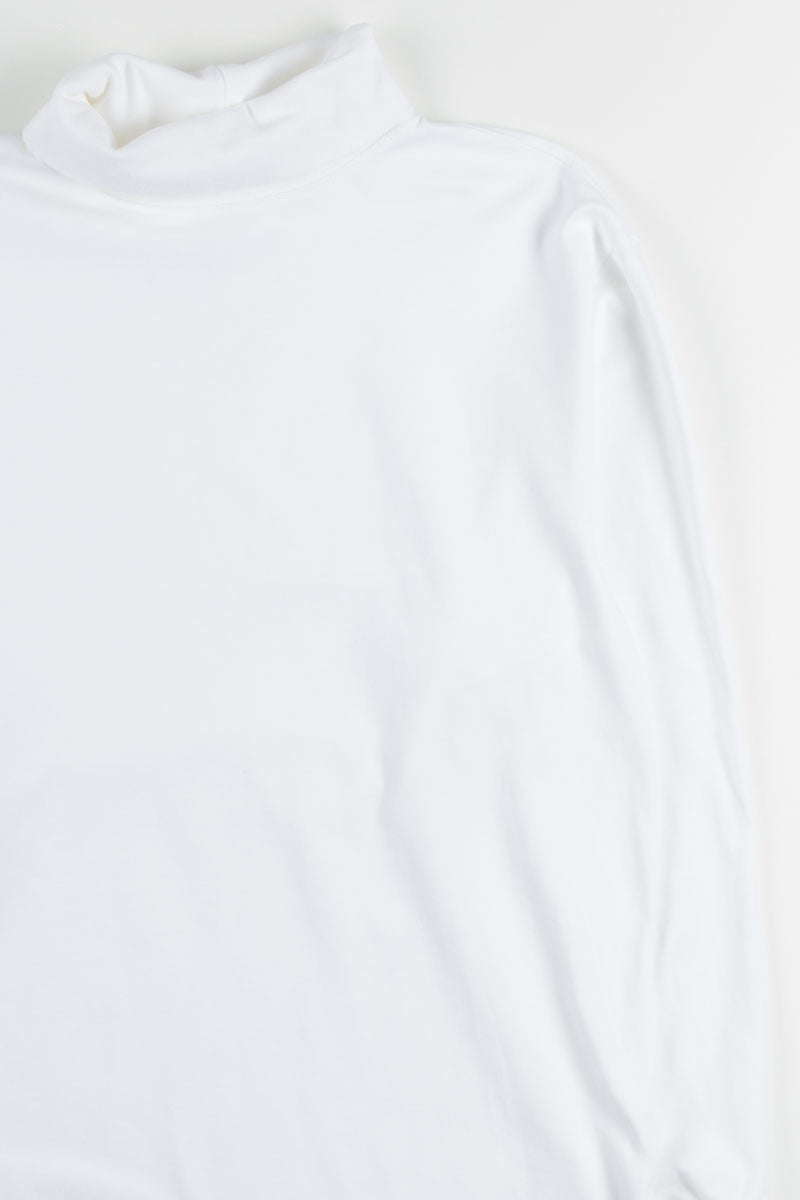 White L.L. Bean Turtleneck
