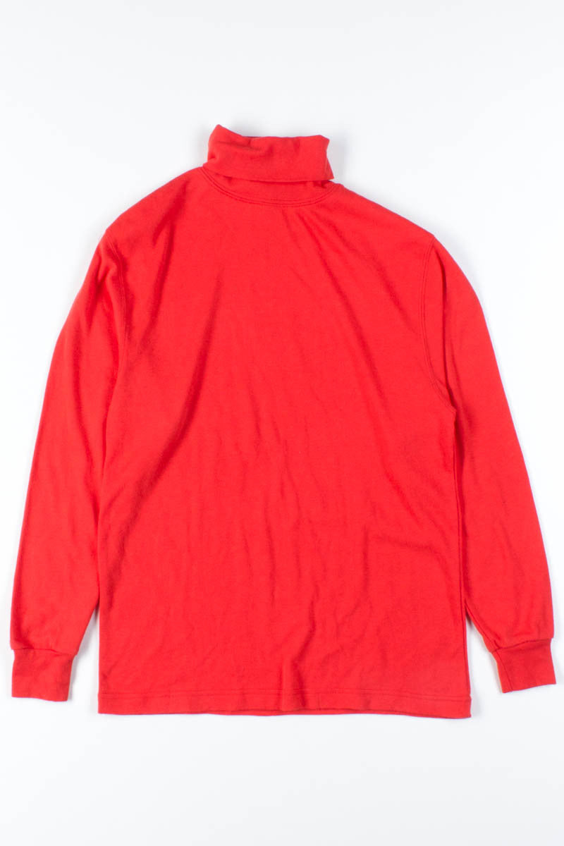 Red Vintage Turtleneck
