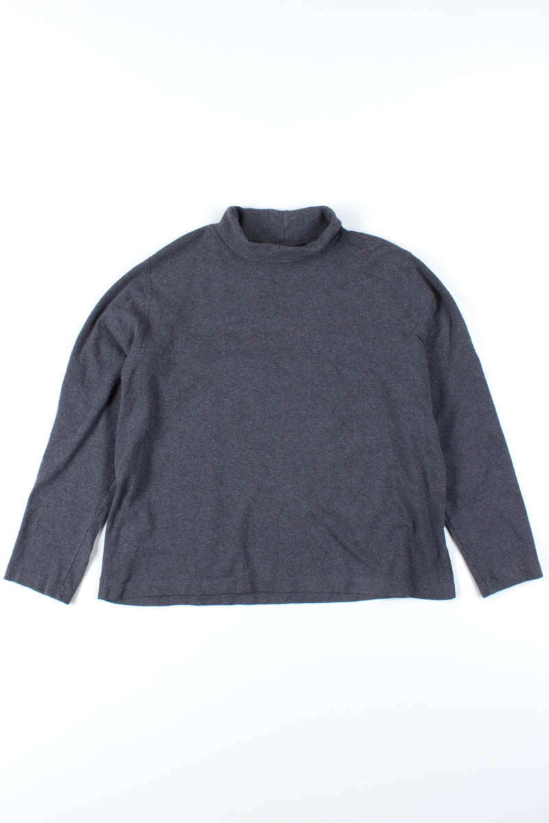 Dark Grey Vintage Turtleneck