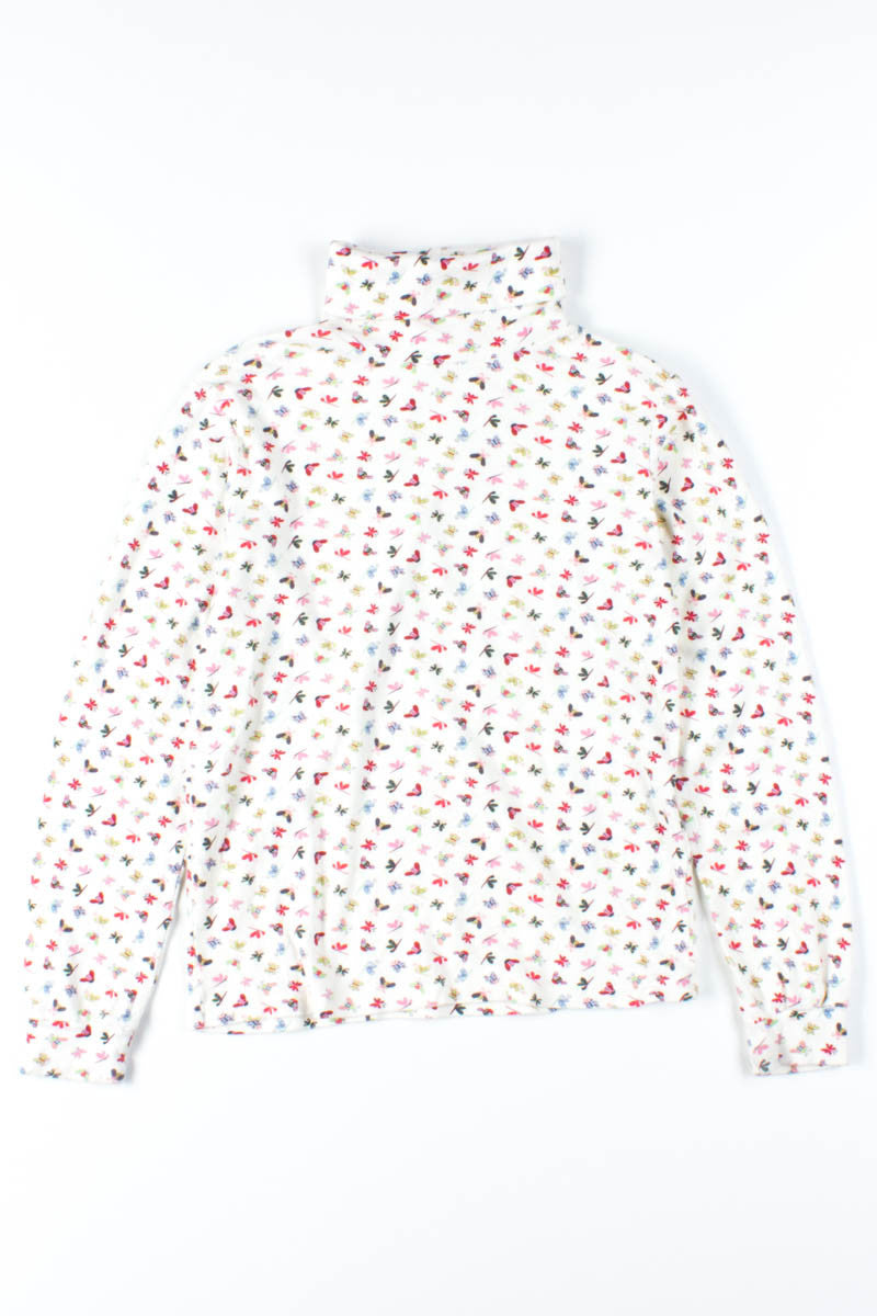 Butterflies Vintage Turtleneck