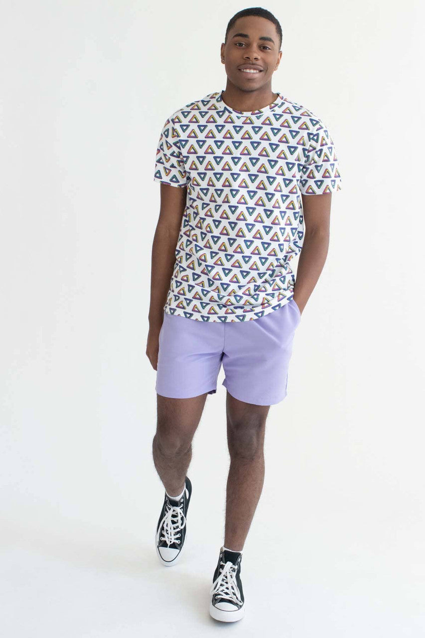 Twisted Triangles Illusion T-Shirt