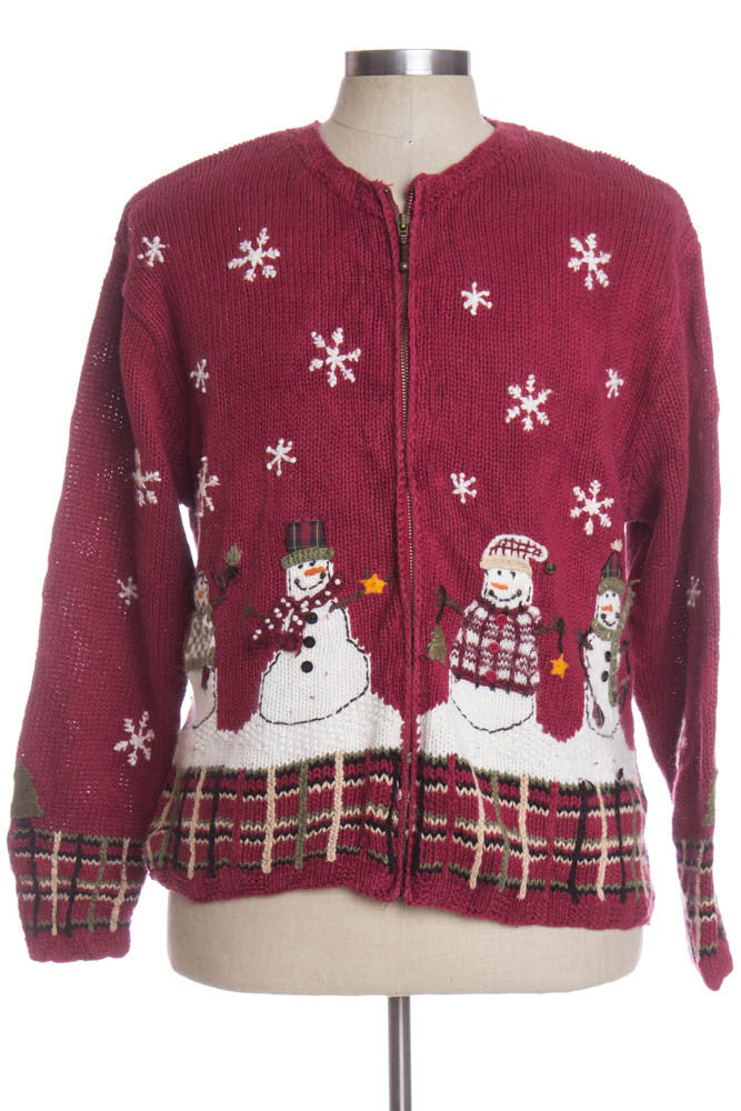 Red Ugly Christmas Cardigan 33338