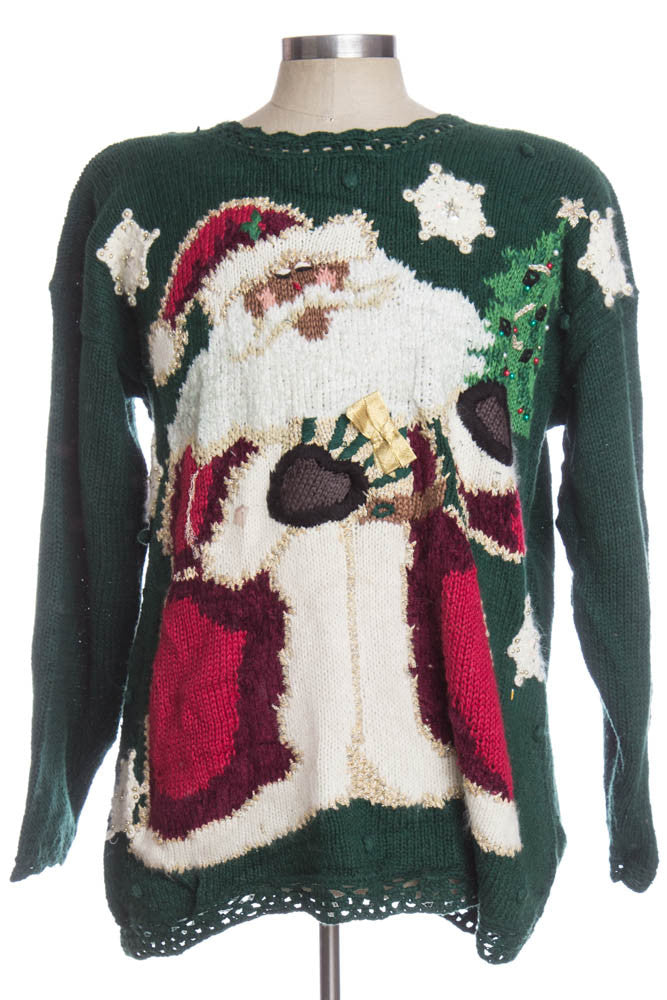 Green Ugly Christmas Pullover 33380