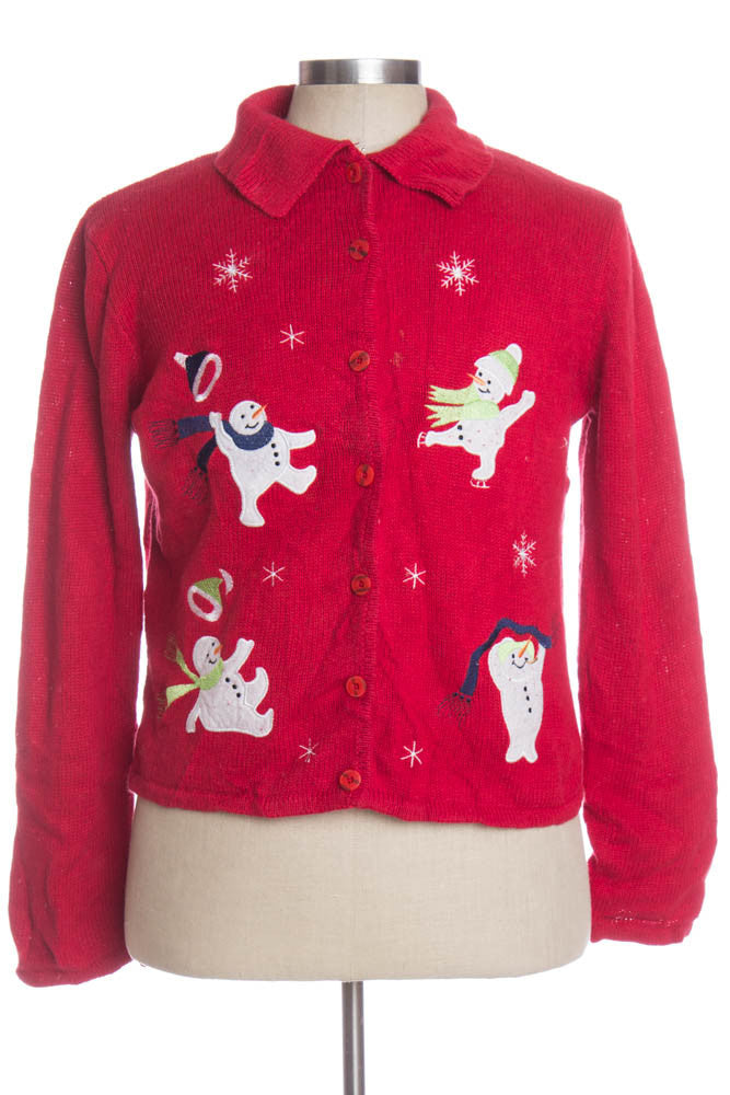 Red Ugly Christmas Cardigan 33417