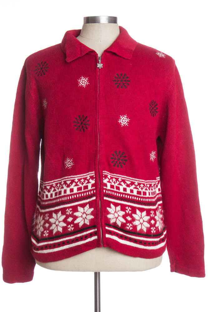 Red Ugly Christmas Cardigan 33608