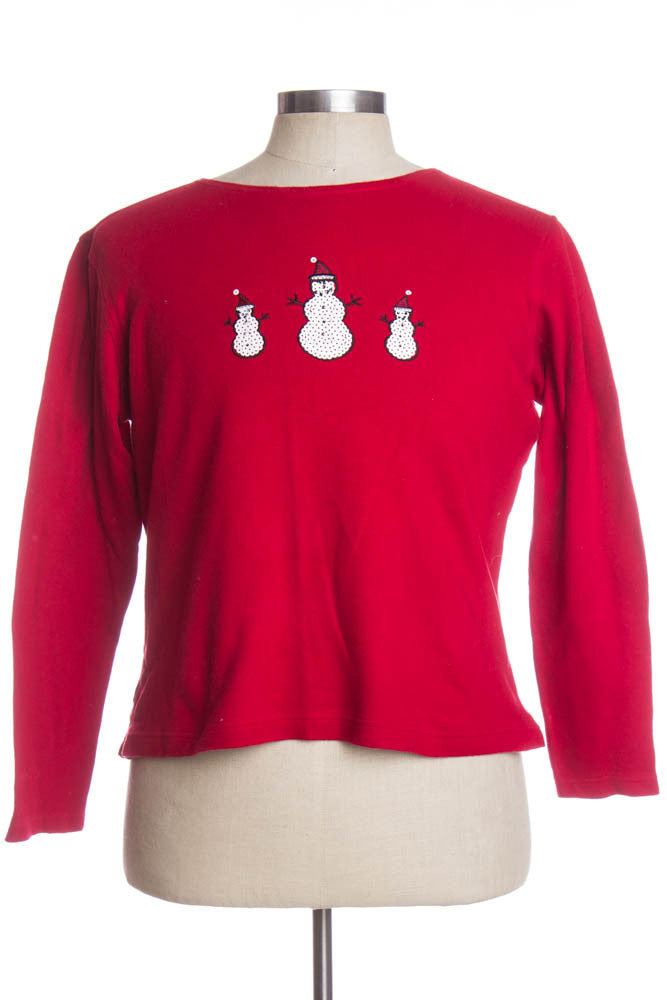Red Ugly Christmas Pullover 33616