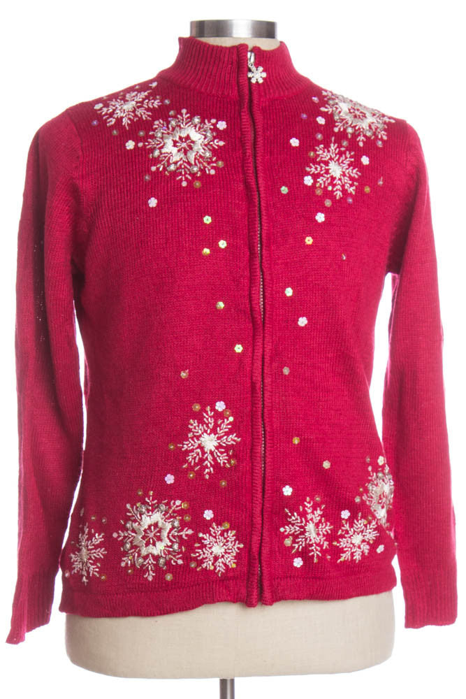 Red Ugly Christmas Cardigan 33631