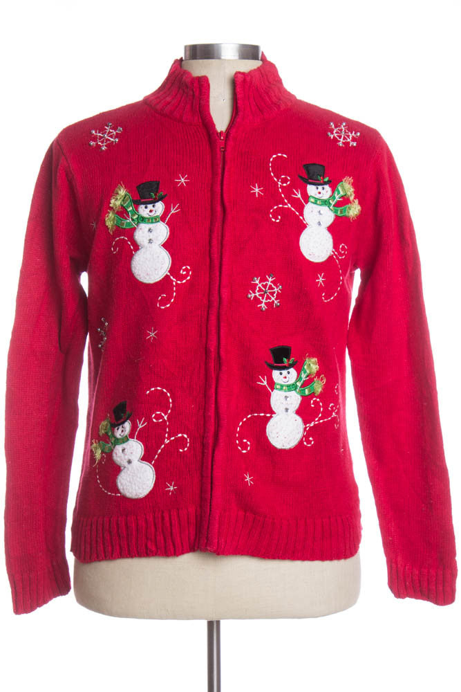 Red Ugly Christmas Cardigan 33717