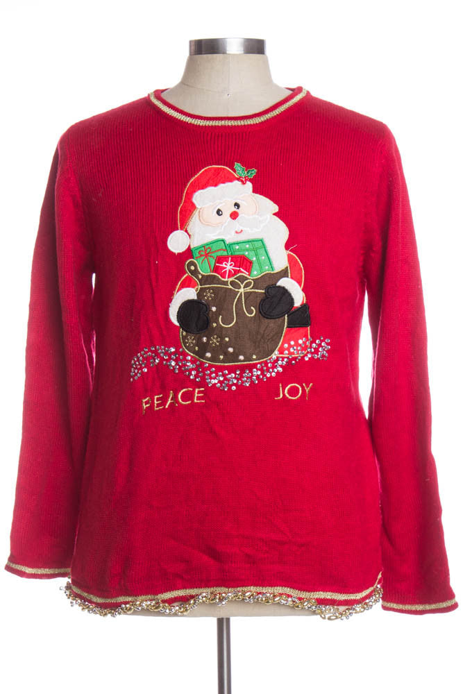 Red Ugly Christmas Pullover 33721