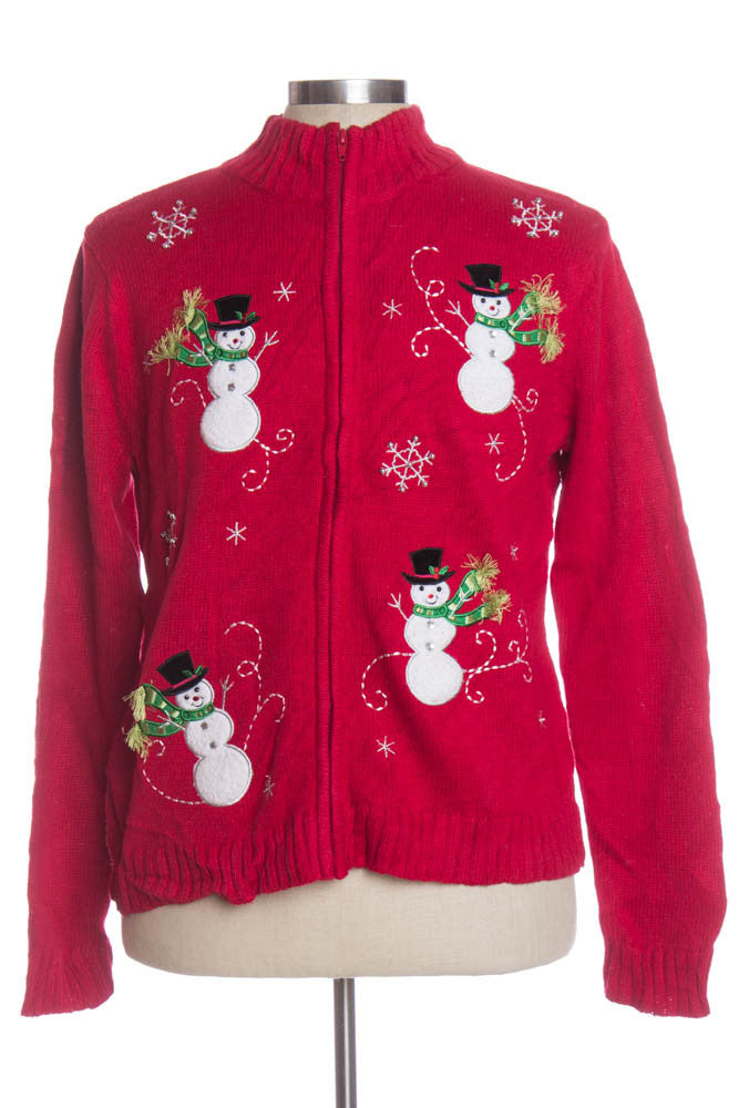 Red Ugly Christmas Cardigan 33752