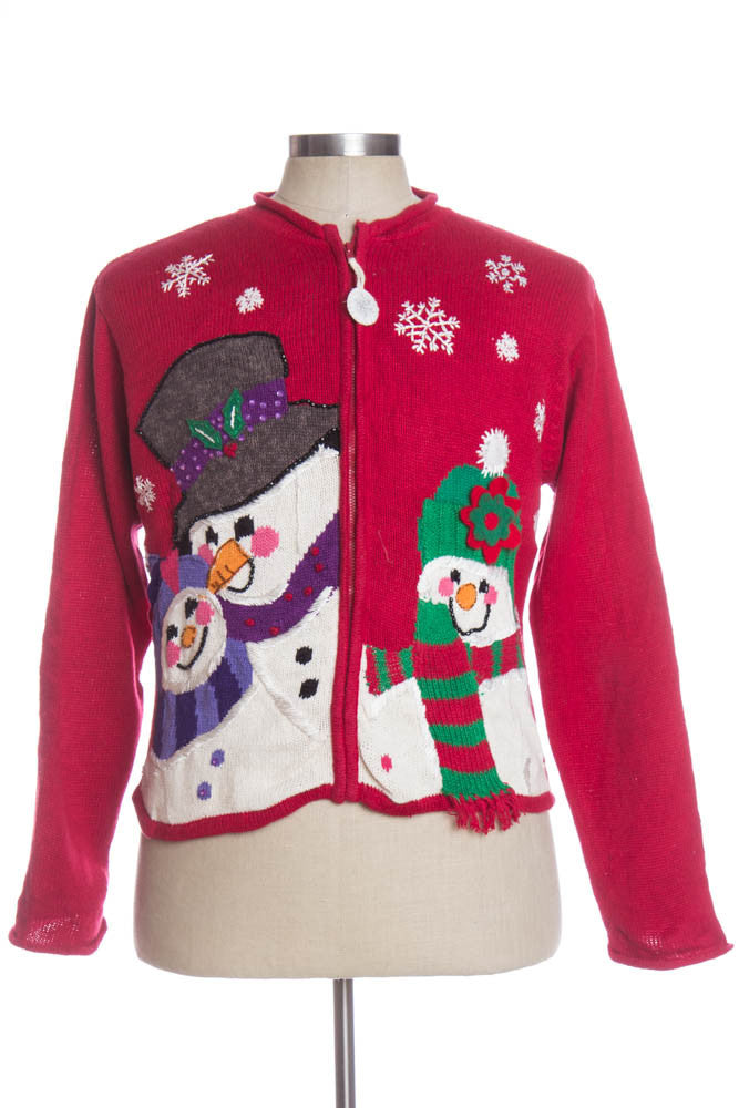 Red Ugly Christmas Cardigan 33761