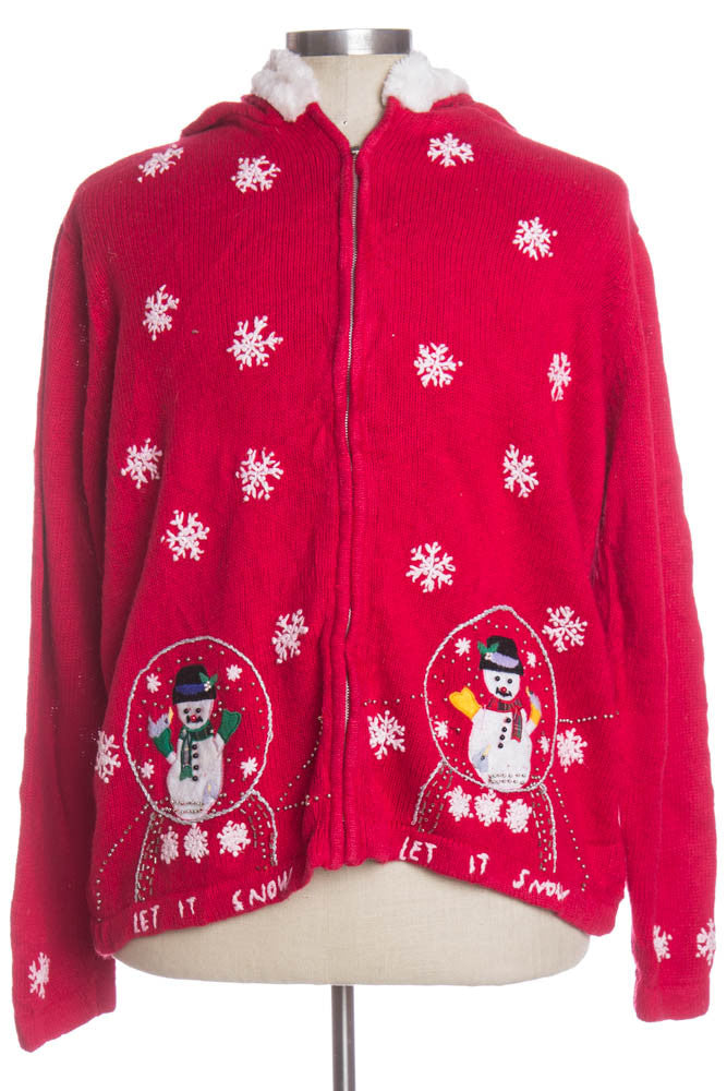 Red Ugly Christmas Cardigan 33915