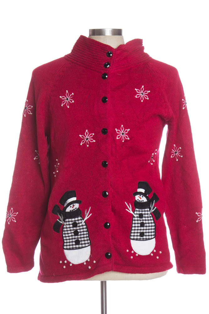 Red Ugly Christmas Cardigan 34146