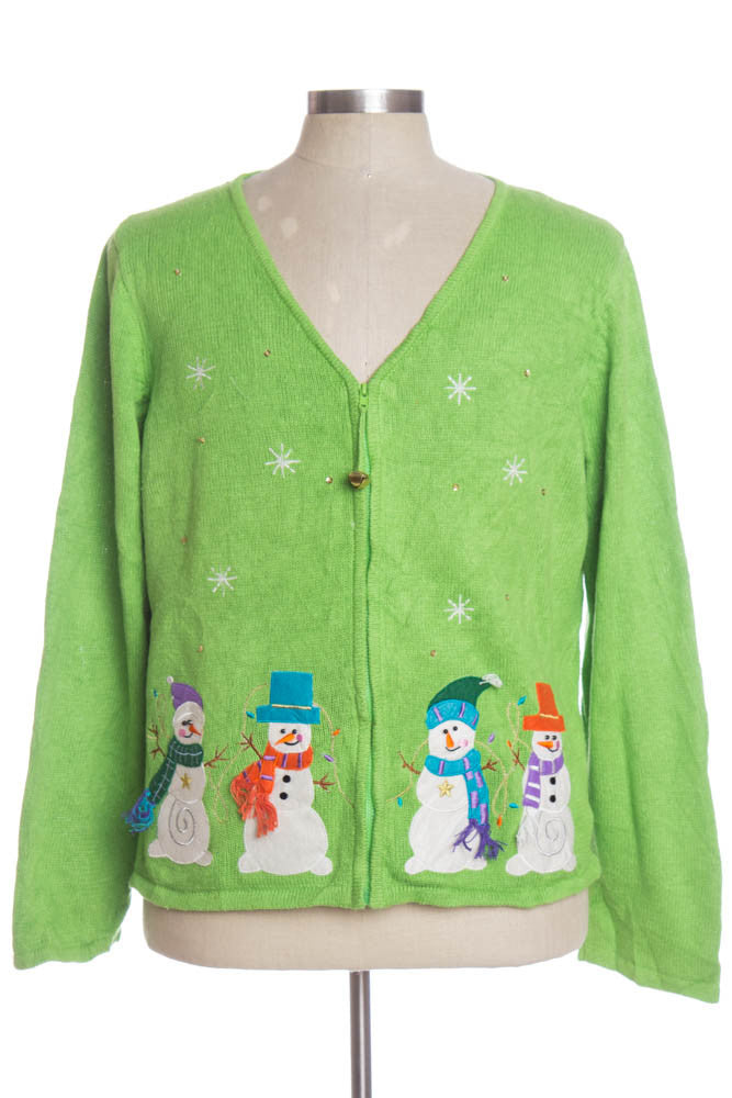 Green Ugly Christmas Cardigan 34152