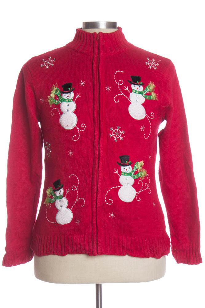 Red Ugly Christmas Cardigan 34171