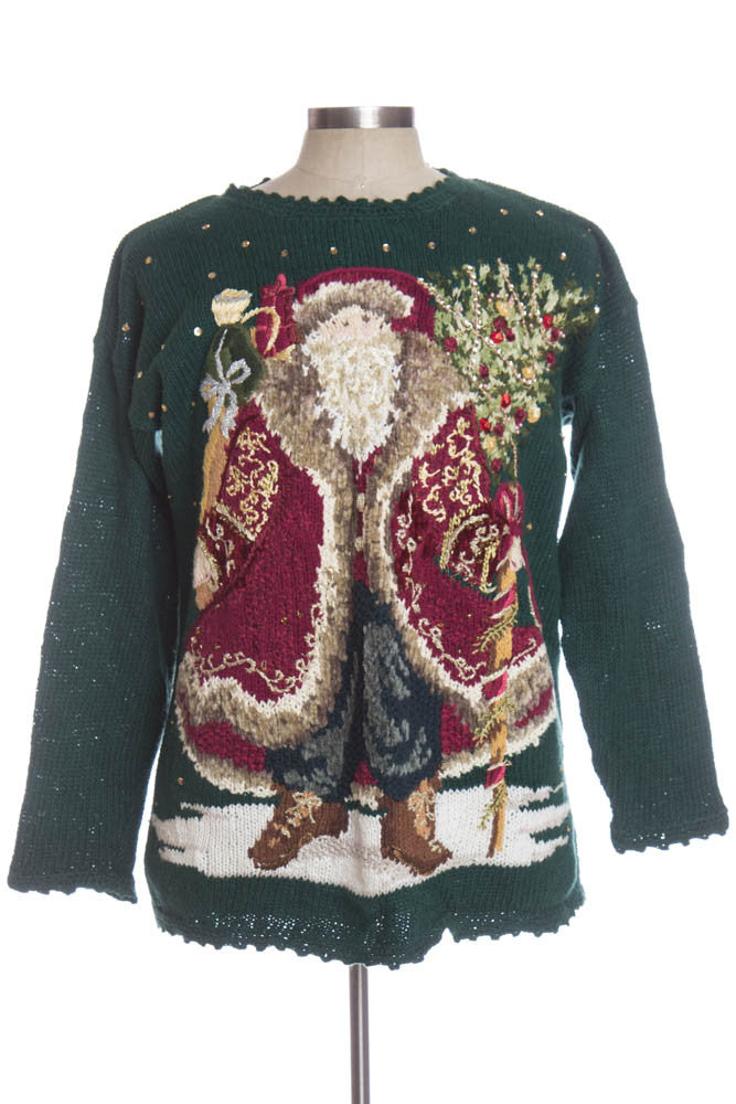 Green Ugly Christmas Pullover 34193