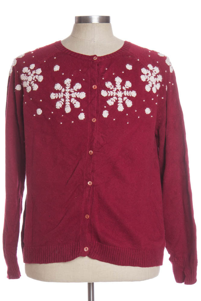 Red Ugly Christmas Cardigan 34210