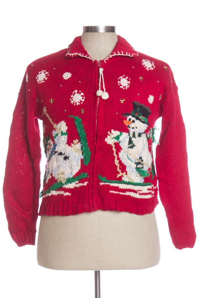 Red Ugly Christmas Cardigan 34225