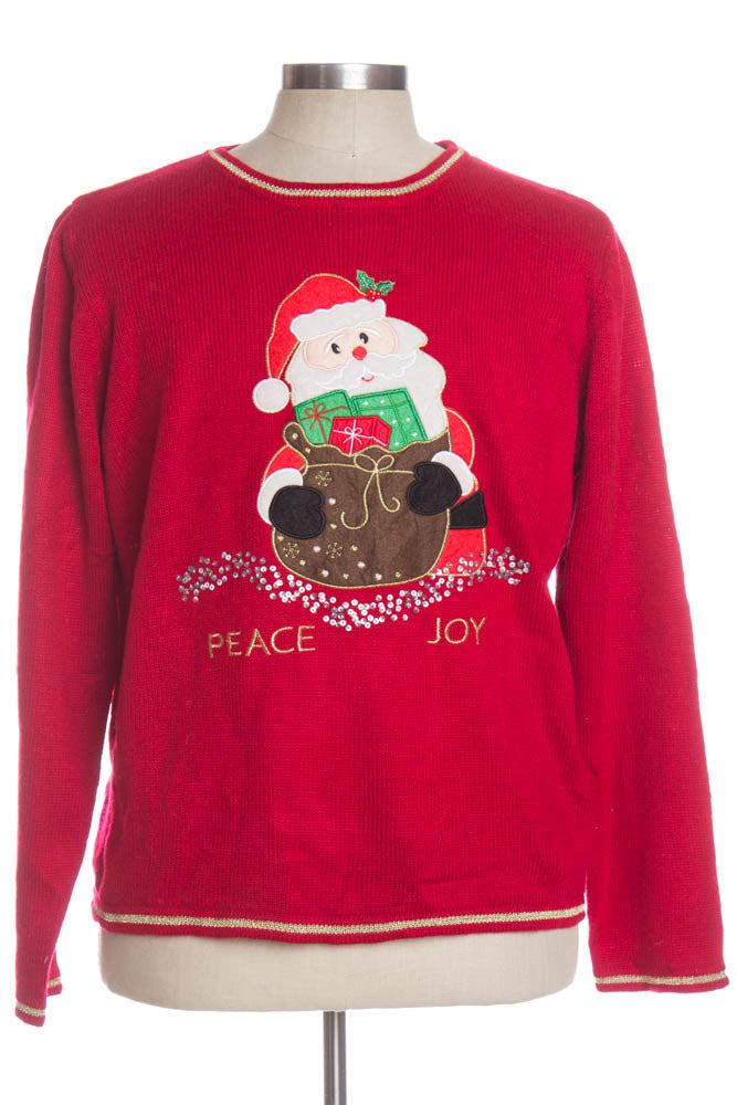 Red Ugly Christmas Pullover 34272