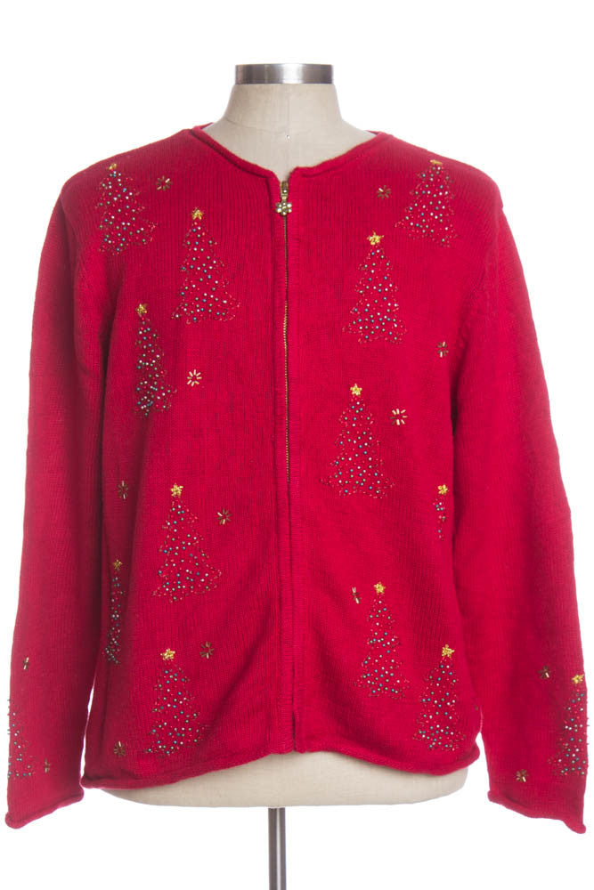 Red Ugly Christmas Cardigan 34309