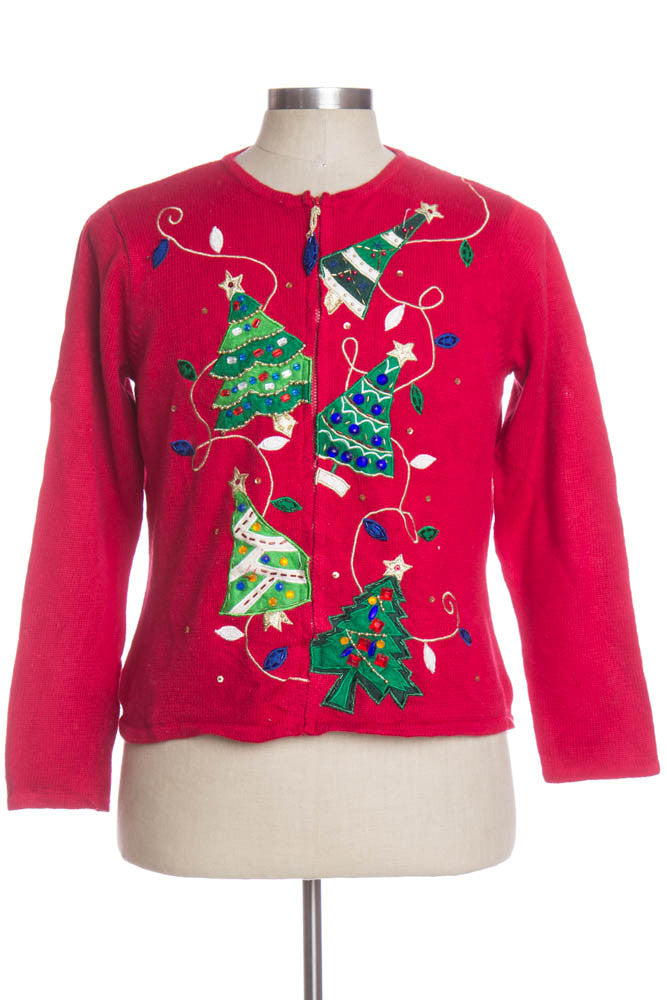 Red Ugly Christmas Cardigan 34318