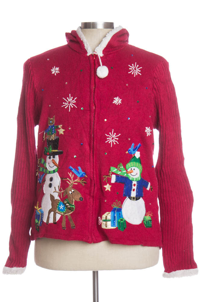 Red Ugly Christmas Cardigan 34472