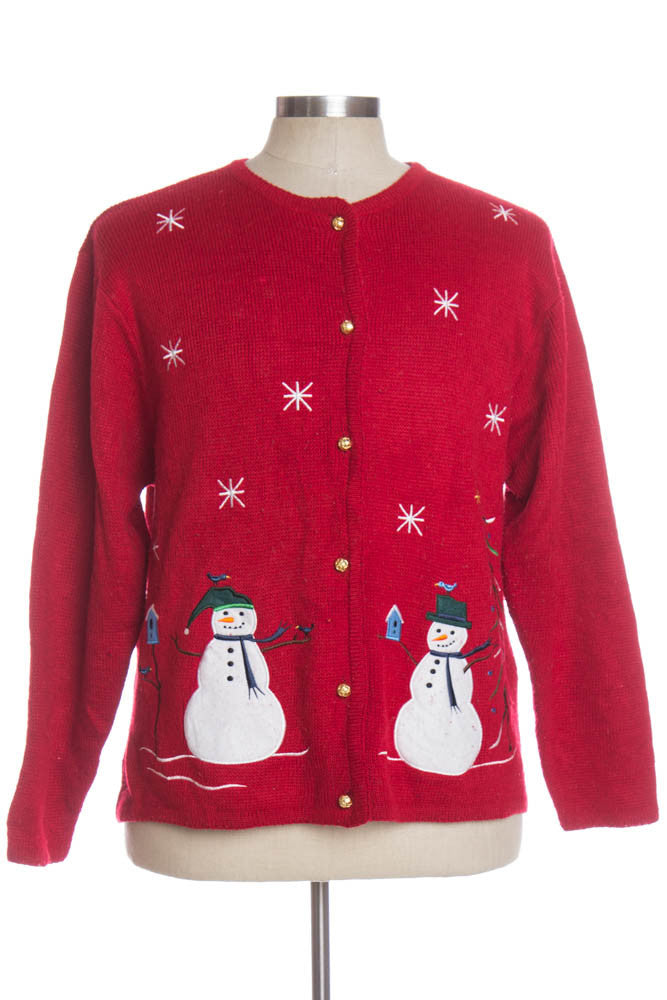 Red Ugly Christmas Cardigan 34507