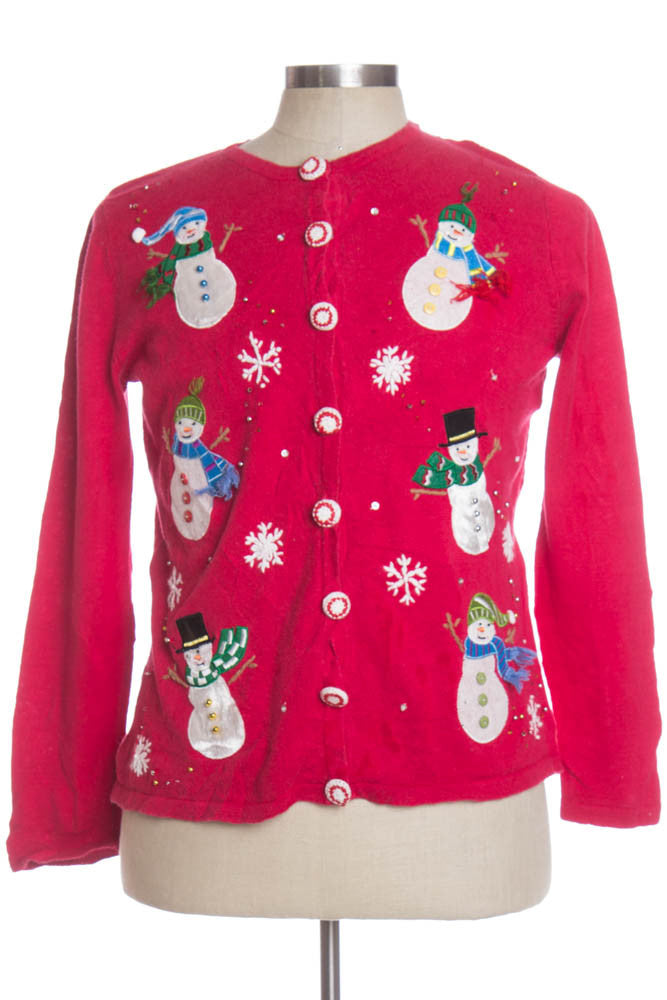 Red Ugly Christmas Cardigan 34514