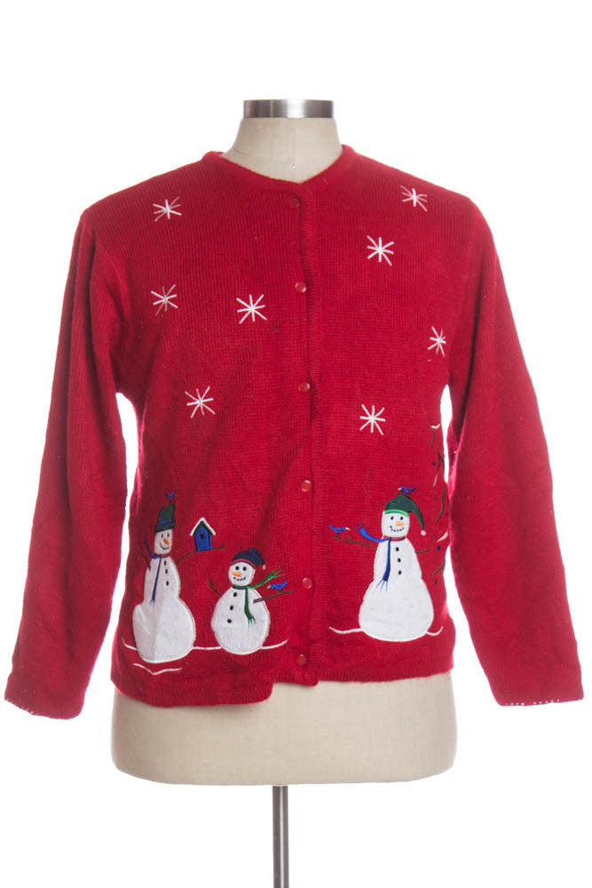 Red Ugly Christmas Cardigan 34520
