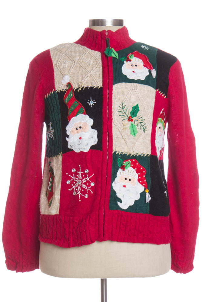 Multicolor Ugly Christmas Cardigan 34546