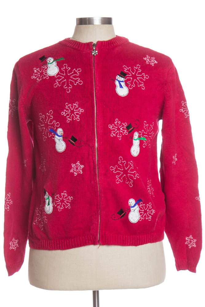 Red Ugly Christmas Cardigan 34626