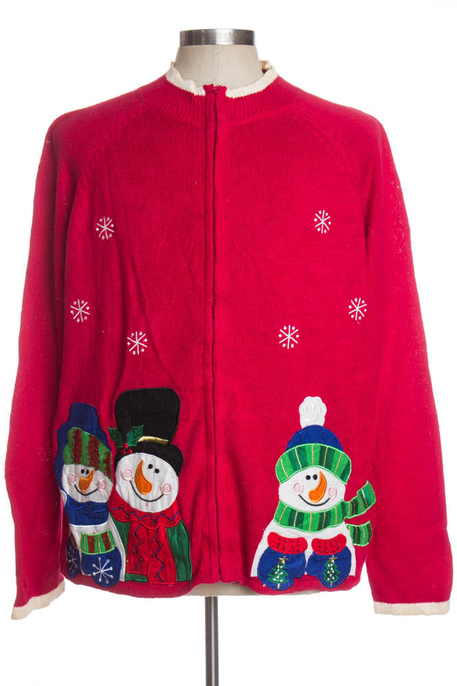 Red Ugly Christmas Cardigan 35264