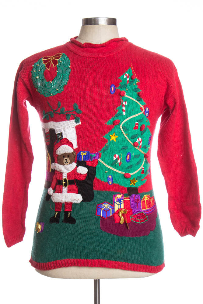 Red Ugly Christmas Pullover 35347