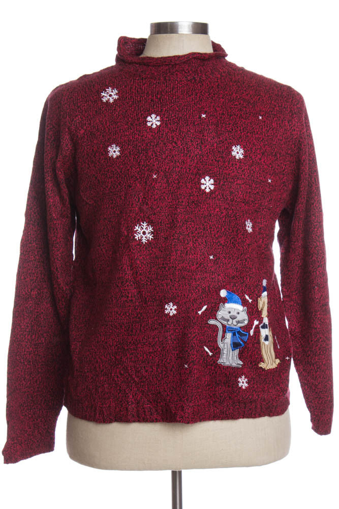 Red Ugly Christmas Pullover 35365