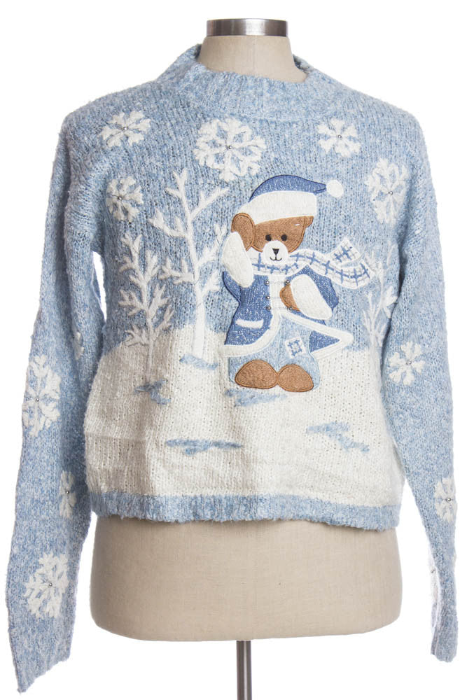Blue Ugly Christmas Pullover 35368