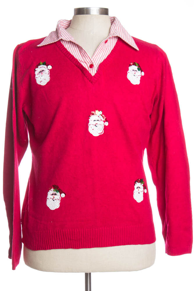 Red Ugly Christmas Pullover 35691