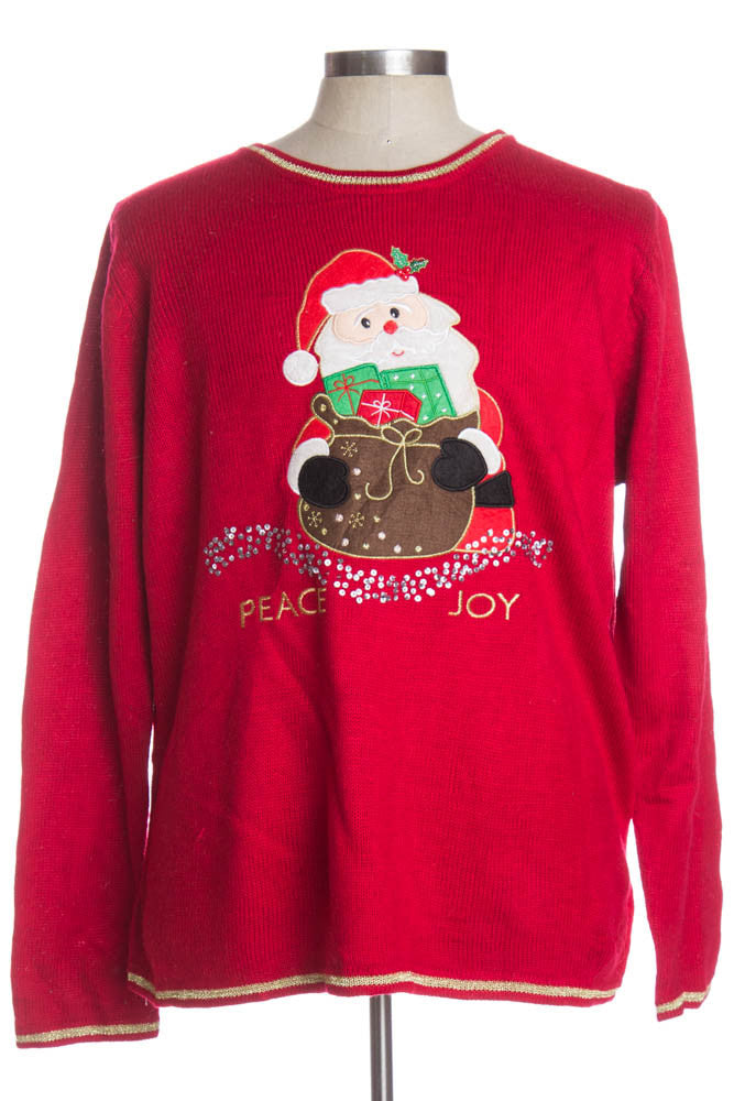Red Ugly Christmas Pullover 35885