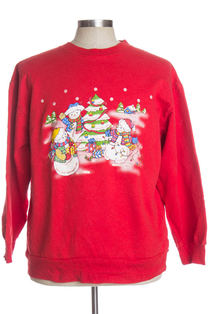 Red Ugly Christmas Sweatshirt 35911
